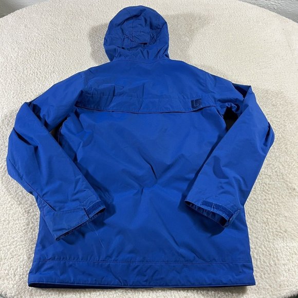 Burton Jacket Small Dry Ride Snowboard Ski Insulated Hooded Blue Full Zip Pocket - Picture 8 of 12